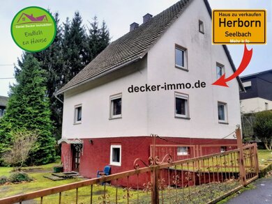 Einfamilienhaus zum Kauf 239.000 € 8 Zimmer 150 m² 1.073 m² Grundstück frei ab sofort Seelbach Herborn 35745