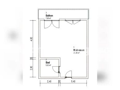 Wohnung zur Miete Tauschwohnung 510 € 1 Zimmer 37 m² Zossen Zossen 15806