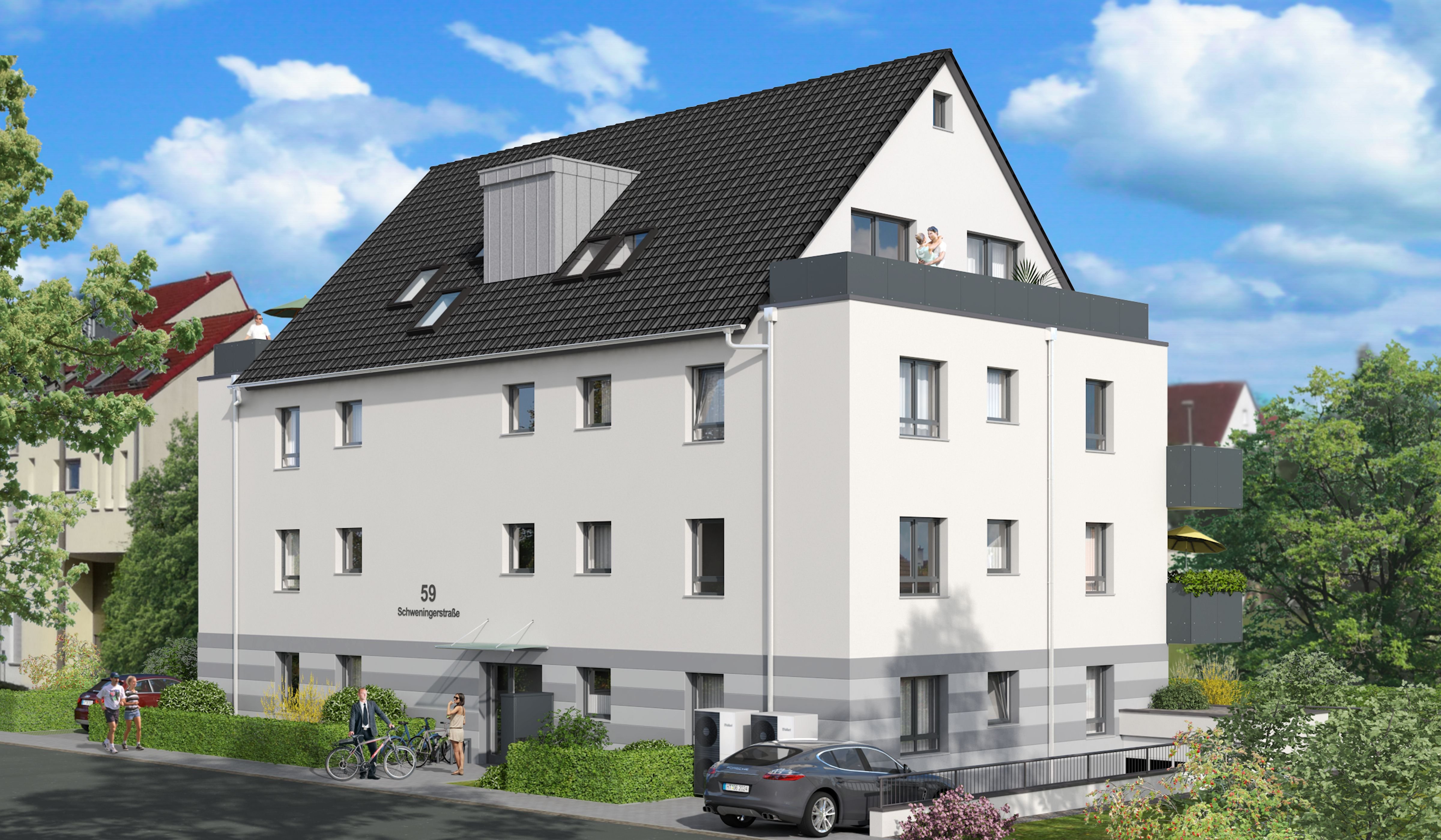 Wohnung zum Kauf Provisionsfrei 568.800 € 4 Zimmer Schweningerstraße 59 Neumarkt Neumarkt in der Oberpfalz 92318