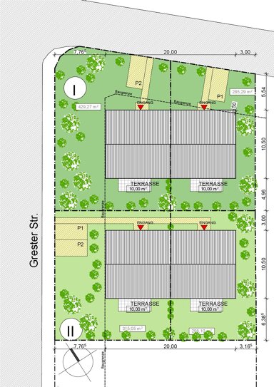 Grundstück zum Kauf provisionsfrei 125.000 € 300 m² Grundstück Grester Straße 98 Asemissen Leopoldshöhe 33818