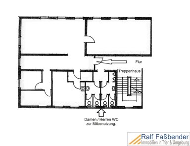 Bürofläche zur Miete 1.008 € 5 Zimmer 151 m² Bürofläche Matthias 2 Trier 54294