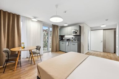 Wohnung zur Miete Wohnen auf Zeit 2.587 € 1 Zimmer 35 m² frei ab 20.12.2024 Sophienstraße Weststadt - Südlicher Teil Karlsruhe 76135