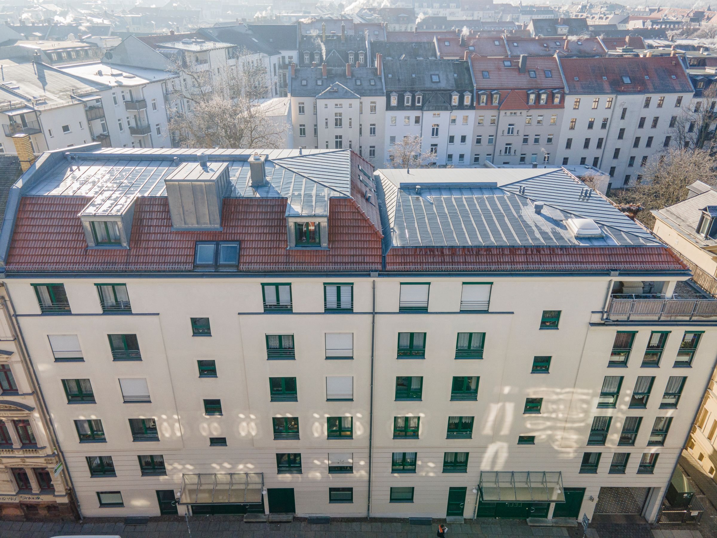 Wohnung zum Kauf provisionsfrei 242.200 € 2 Zimmer 65,9 m²<br/>Wohnfläche 6.<br/>Geschoss Südvorstadt Leipzig 04275