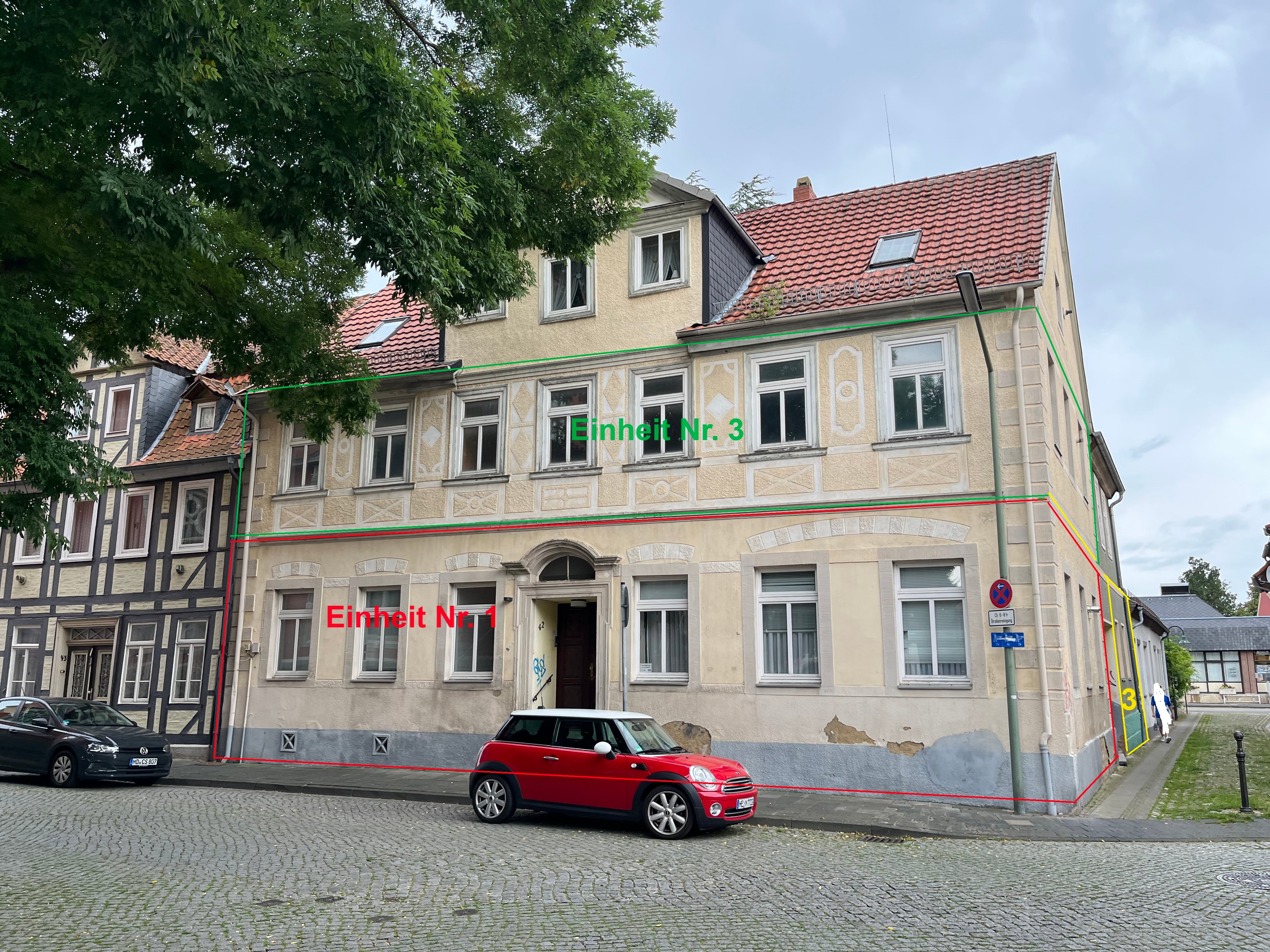 Wohnung zum Kauf 153.000 € 13 Zimmer 223,6 m²<br/>Wohnfläche 2. Stock<br/>Geschoss Bötticher Str.  42 Juleum Helmstedt 38350