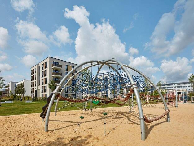 Wohnung zum Kauf - Neubau provisionsfrei 729.900 € 3 Zimmer 98,6 m² 3. Geschoss Hildegard-Knef-Straße 95 Heerdt Düsseldorf 40549