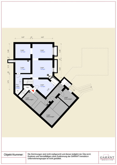 Lagerhalle zur Miete 412 € 75 m² Lagerfläche teilbar ab 30 m² Lehen Stuttgart 70180