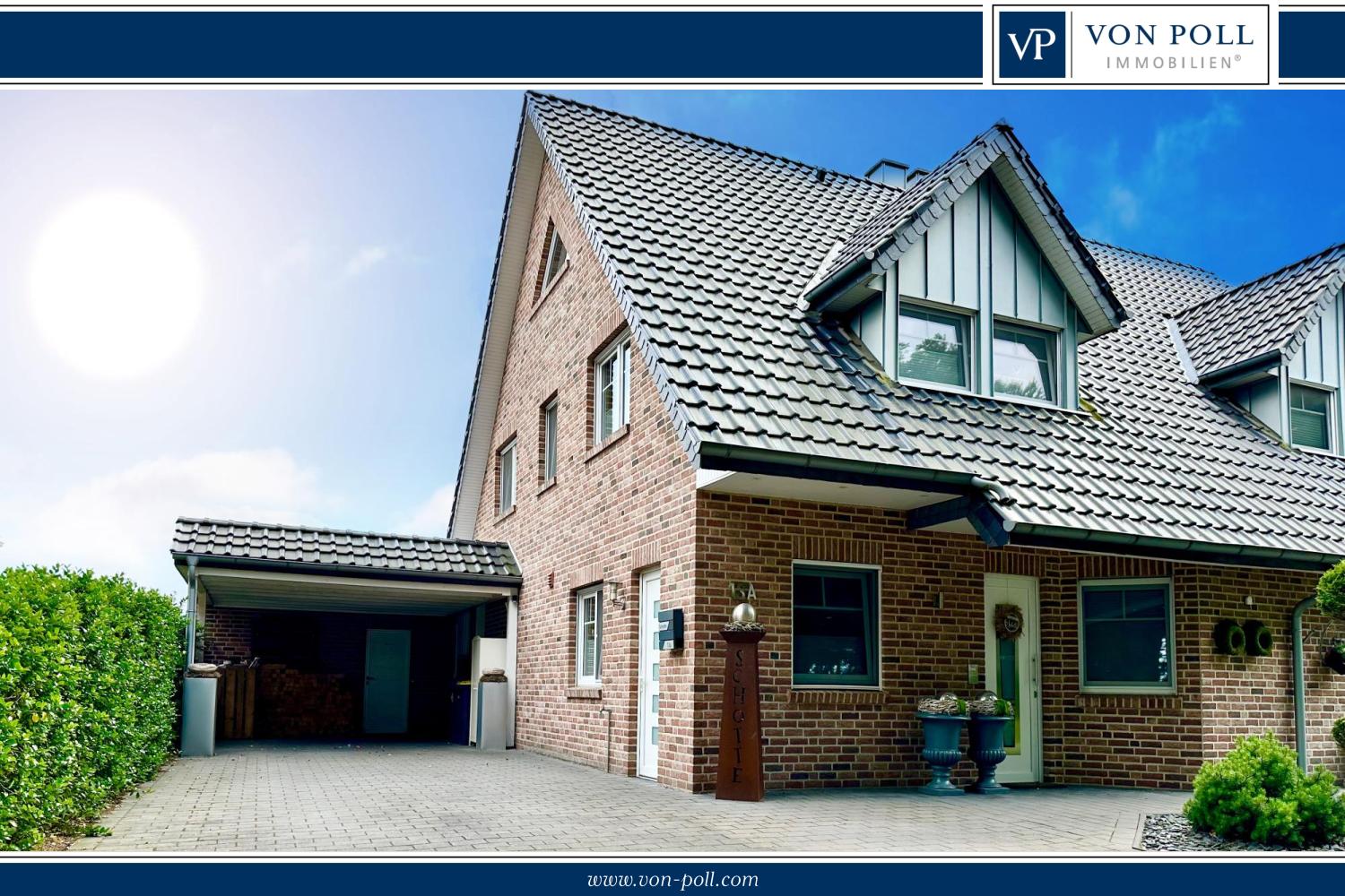 Doppelhaushälfte zum Kauf 319.000 € 5 Zimmer 123 m²<br/>Wohnfläche 456 m²<br/>Grundstück Estringen Lingen 49811