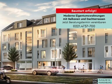 Wohnung zum Kauf provisionsfrei 599.900 € 3 Zimmer 85,7 m² 2. Geschoss Marienburg Köln 50968