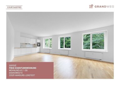 Wohnung zum Kauf provisionsfrei 420.000 € 2 Zimmer 57,5 m² 1. Geschoss frei ab sofort Grandweg 92 Lokstedt Hamburg 22529