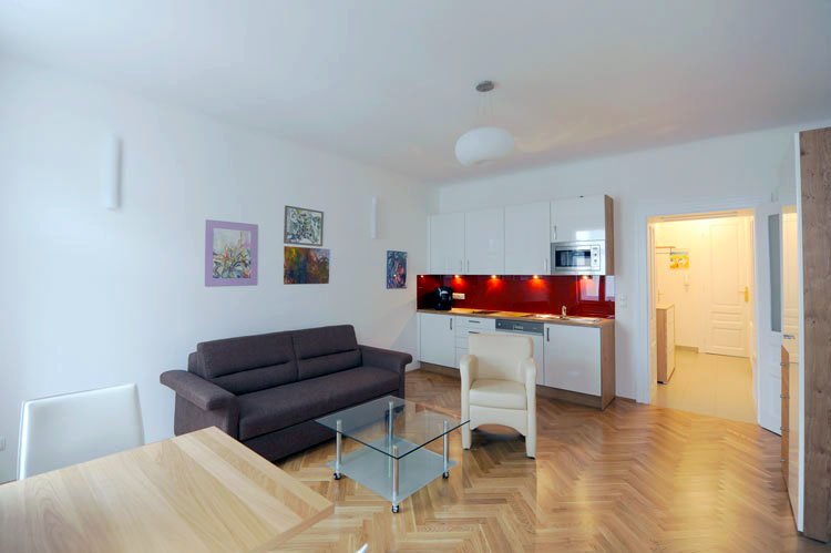 Wohnung zur Miete Wohnen auf Zeit 1.764,12 € 1 Zimmer 33 m²<br/>Wohnfläche Ab sofort<br/>Verfügbarkeit Wien 1050