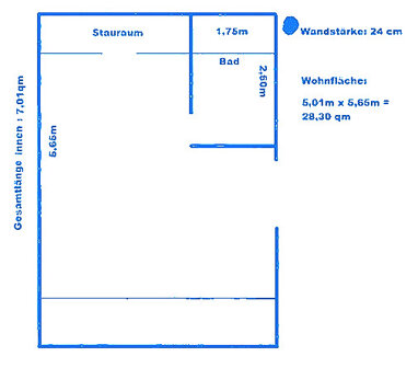 Wohnung zum Kauf 45.000 € 1 Zimmer 28,3 m² Jagstheim Jagstheim 74564