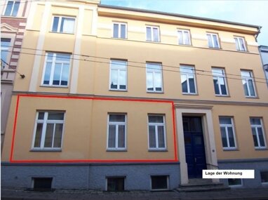Wohnung zur Miete 520 € 3 Zimmer 77 m² Erdgeschoss Franz-Mehring-Str. 1 Paulsstadt Schwerin 19053