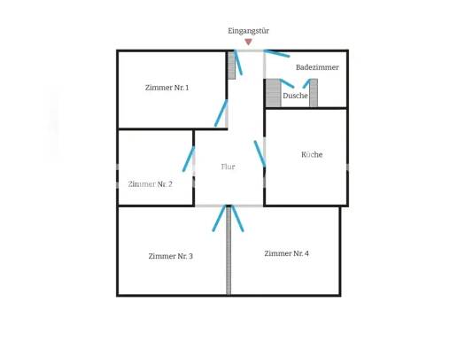 Wohnung zur Miete Tauschwohnung 1.550 € 4 Zimmer 92 m² EG Höhenberg Köln 51103