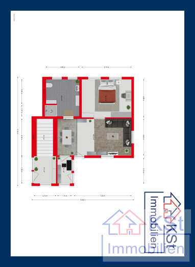 Wohnung zur Miete 850 € 3 Zimmer 67 m² Erdgeschoss Waldstraße 16 Seebad Bansin Bansin 17429