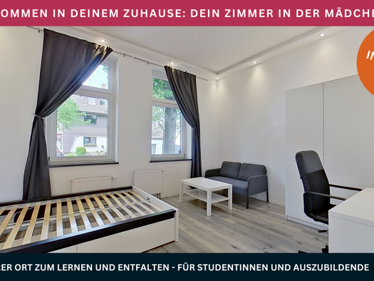 WG-Zimmer zur Miete Wohnen auf Zeit 440 € 18 m² 2. Geschoss frei ab sofort Suderwich Recklinghausen 45665