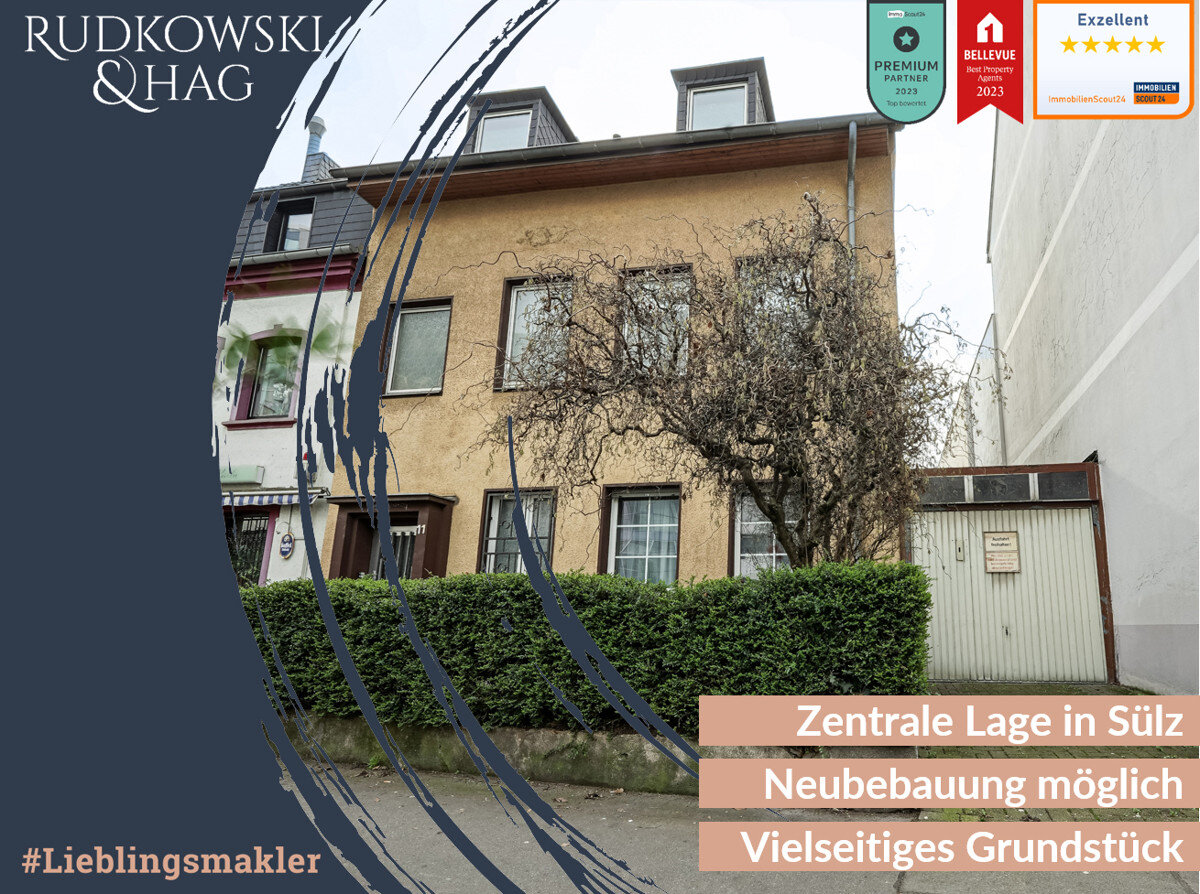 Reihenendhaus zum Kauf 999.000 € 6 Zimmer 170 m²<br/>Wohnfläche 445 m²<br/>Grundstück Sülz Köln 50939