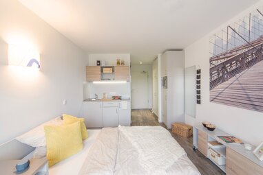 Apartment zur Miete 780 € 1 Zimmer 23 m² 1. Geschoss Schöfferstrasse 2 Verlegerviertel Darmstadt 64295