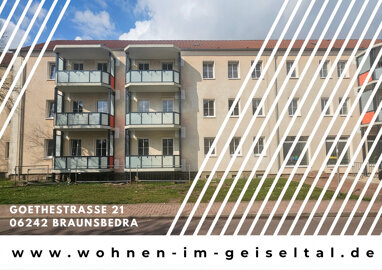 Wohnung zur Miete 735 € 3 Zimmer 73,4 m² 1. Geschoss Goethestraße 21 Braunsbedra Braunsbedra 06242