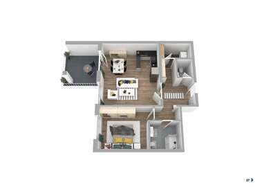 Wohnung zum Kauf Provisionsfrei 408.000 € 2 Zimmer 74,9 m² 2. Geschoss Am Perfort 9 Bad Hersfeld Bad Hersfeld 36251