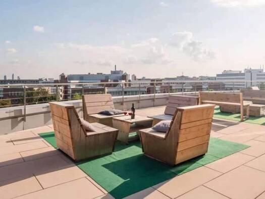 Wohnung zur Miete 709 € 1 Zimmer 29,3 m² 2. Geschoss frei ab sofort Olof-Palme-Str. 31 Heddernheim Frankfurt 60439