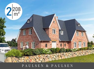 Doppelhaushälfte zum Kauf 3.595.000 € 5 Zimmer 208 m² 899 m² Grundstück Morsum Sylt 25980