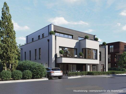 Wohnung zum Kauf - Neubau provisionsfrei 770.000 € 3 Zimmer 108,3 m² EG Im Lohauser Feld 39 Lohausen Düsseldorf 40474