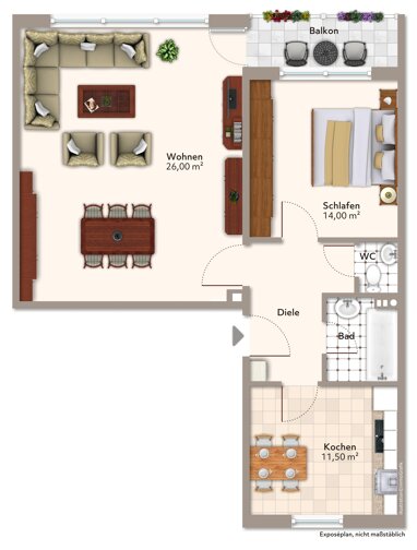 Wohnung zum Kauf 173.000 € 2 Zimmer 66 m² Altrip 67122
