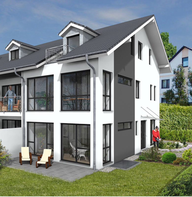 Doppelhaushälfte zum Kauf 566.500 € 4 Zimmer 115 m² 450 m² Grundstück Am Schloß Ahrensburg 22926