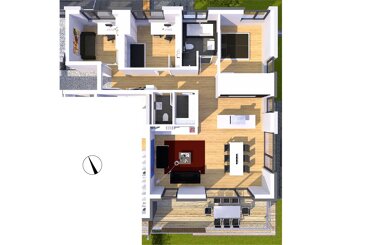 Wohnung zum Kauf Provisionsfrei 550.293 € 4 Zimmer 106,4 m² 3. Geschoss Ay Senden 89250