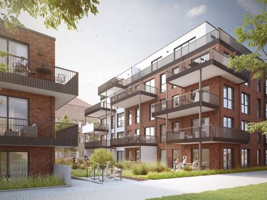 Terrassenwohnung zum Kauf provisionsfrei 307.524 € 2 Zimmer 62 m² Geschoss EG/5 Grasdorf Laatzen 30880