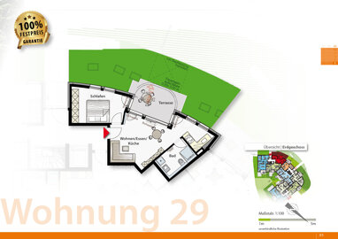 Wohnung zum Kauf Provisionsfrei 345.000 € 2 Zimmer 50,4 m² Erdgeschoss Sindelfingen 1 Sindelfingen 71063
