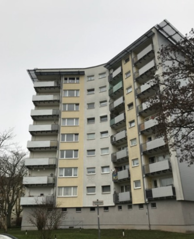 Wohnung zur Miete 456 € 2 Zimmer 47,7 m² 3. Geschoss frei ab 01.03.2025 Brandenburger Straße 2 Bürgel Offenbach am Main 63075