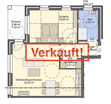 Wohnung zum Kauf 220.000 € 2 Zimmer 65 m² Papenburg Papenburg 26871