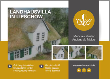 Einfamilienhaus zum Kauf 649.000 € 9 Zimmer 245 m² 2.622 m² Grundstück Lieschow Ummanz 18569
