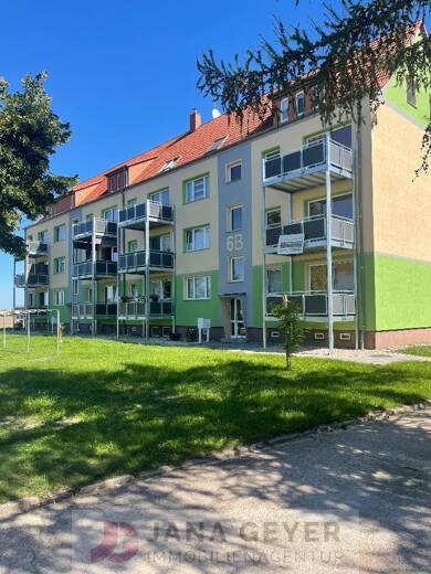 Wohnung zur Miete 640 € 4 Zimmer 85 m² EG frei ab sofort Windmühlenweg 6b, EG links Pressel Laußig 04849