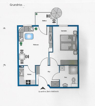 Wohnung zum Kauf 196.000 € 2 Zimmer 50 m² 2. Geschoss Schlangenbad Schlangenbad 65388