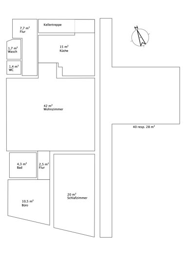 Wohnung zur Miete 800 € 3 Zimmer 111 m² Kochenbacher Str. 10 Aegidienberg Bad Honnef 53604