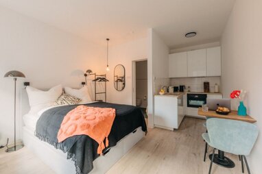 Wohnung zur Miete Wohnen auf Zeit 1.819 € 1 Zimmer 22 m² frei ab 28.07.2024 Corneliusstraße Friedrichstadt Düsseldorf 40215