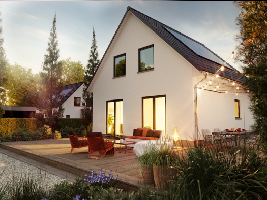 Einfamilienhaus zum Kauf provisionsfrei 224.350 € 4 Zimmer 109 m² 789 m² Grundstück Mühlhausen Homberg 34576