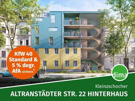Maisonette zum Kauf 282.000 € 2 Zimmer 49,5 m² 2. Geschoss Altranstädter Str. 22a Kleinzschocher Leipzig 04229