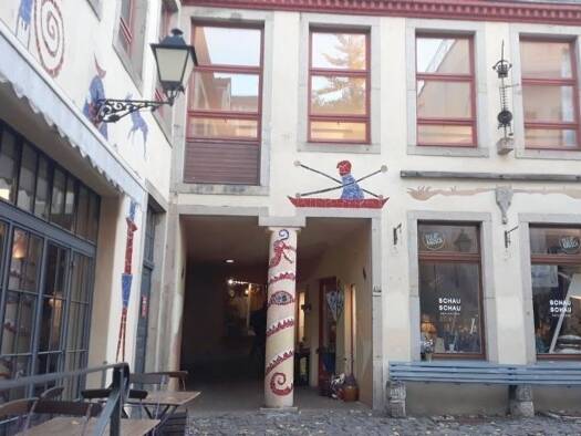 Laden zur Miete provisionsfrei 590 € 2 Zimmer 75,8 m² Verkaufsfläche Alaunstraße 70 Äußere Neustadt Dresden 01099