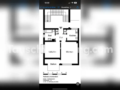 Wohnung zur Miete Tauschwohnung 400 € 2,5 Zimmer 46 m² 3. Geschoss Holsterhausen Essen 45147