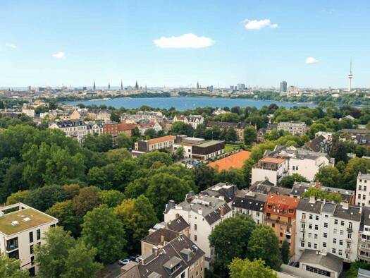 Mehrfamilienhaus zum Kauf als Kapitalanlage geeignet 2.899.000 € 520 m² 124 m² Grundstück Arndtstraße 1a Uhlenhorst Hamburg 22085