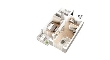 Wohnung zum Kauf Provisionsfrei 367.913,50 € 2 Zimmer 56,2 m² 1. Geschoss Hauptstraße 31 Alt-Wiblingen Ulm 89079