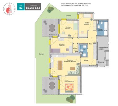 Wohnung zum Kauf Provisionsfrei 1.125.000 € 5 Zimmer 127,7 m² Erdgeschoss Geschwister-Scholl-Straße Dachau Dachau 85221