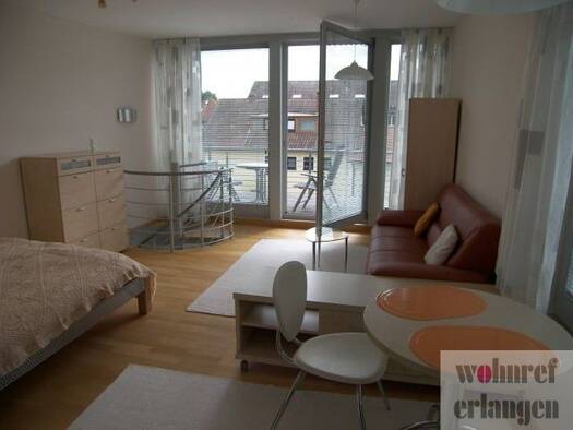 Wohnung zur Miete Wohnen auf Zeit 1.030 € 2 Zimmer 56 m² frei ab 01.10.2025 Innenstadt Erlangen 91052