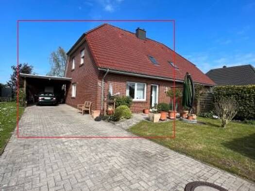 Doppelhaushälfte zum Kauf 235.000 € 4 Zimmer 100 m² 395 m² Grundstück Schweiburg Jade 26349