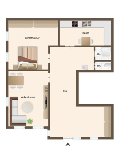 Wohnung zum Kauf 190.000 € 2 Zimmer 75 m² Erdgeschoss Bad Boll Bad Boll 73087