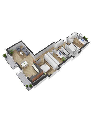 Wohnung zum Kauf Provisionsfrei 679.000 € 4 Zimmer 85,6 m² Markt Schwaben 85570