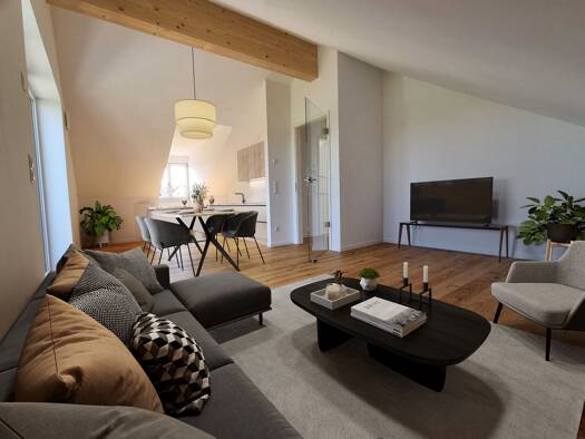 Wohnung zum Kauf - Erstbezug provisionsfrei 624.150 € 2 Zimmer 73 m² 2. Geschoss frei ab sofort Höhenkirchner Straße 17 Hofolding Brunnthal 85649